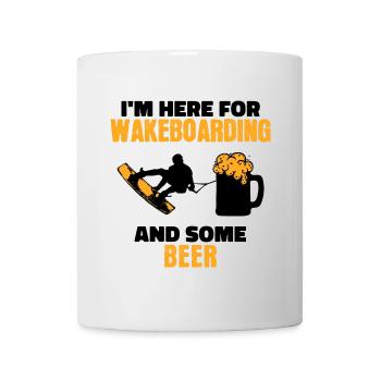 Surf, Wakeboard, Kitesurfer, Surf de déclaration - Mug blanc - blanc - Devant