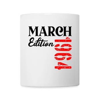 Birthday March 1964 - 63rd anniversary - Mug - white - Front
