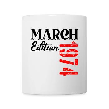 Birthday March 1974 - 53rd anniversary - Mug - white - Front