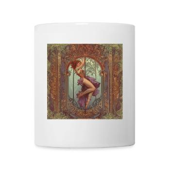 Art Nouveau Polesite 1:1 - Mug - white - Front