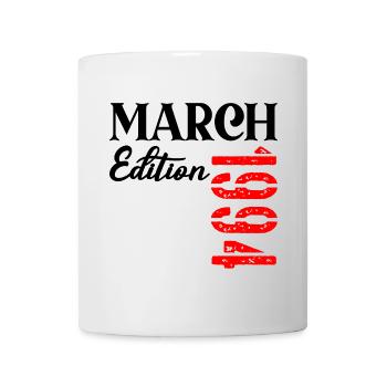 Anniversaire : mars 1994 - 33e anniversaire - Mug blanc - blanc - Devant