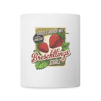 Breschtlingsgsälz - Tasse - Weiß - Vorne