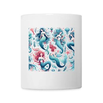 Mermaid Pattern Gift - Mug - white - Front