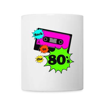des années 80 Party Retro Fun Shirt Theme Party, des années 80 (25) - Mug blanc - blanc - Devant