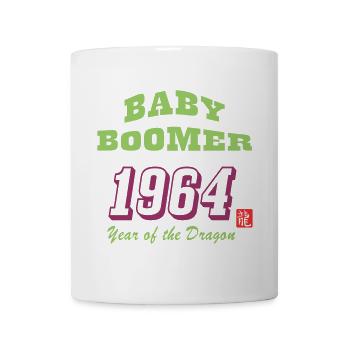 Baby Boomer 1964 - Tasse - Weiß - Vorne