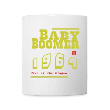 Baby Boomer 1964 - Tasse - Weiß - Vorne