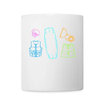 Water Skiing, Water Sports, Surfboard, Wakeboard, Surfing - Mug - white - Front