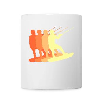 Stunt Wave Ski nautique Wakeboard Surf - Mug blanc - blanc - Devant