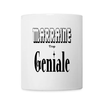 Marraine Trop Géniale - Mug blanc - blanc - Devant