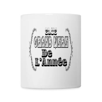 Elue Grand Mère Année Mamie - Mug blanc - blanc - Devant