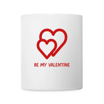 be my valentine - Tasse - Weiß - Vorne