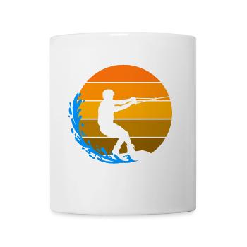 wakeboard, wave, water skiing, surfing, surfing - Mug - white - Front