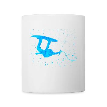 Water Sports, Stunt, Kitesurfer, Surfing, Surfing - Mug - white - Front