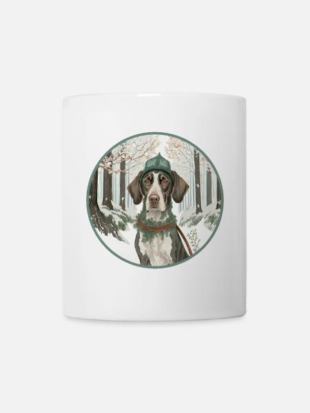Jagdhund - Tasse - Weiß