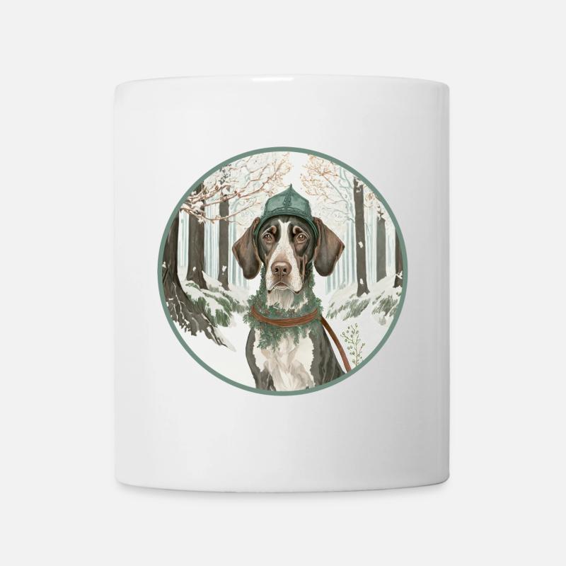 Jagdhund - Tasse - Weiß