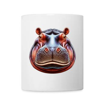 Hippopotamus - Mug - white - Front