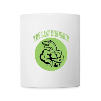 Der letzte Dinosaurier - Tasse - Weiß - Vorne