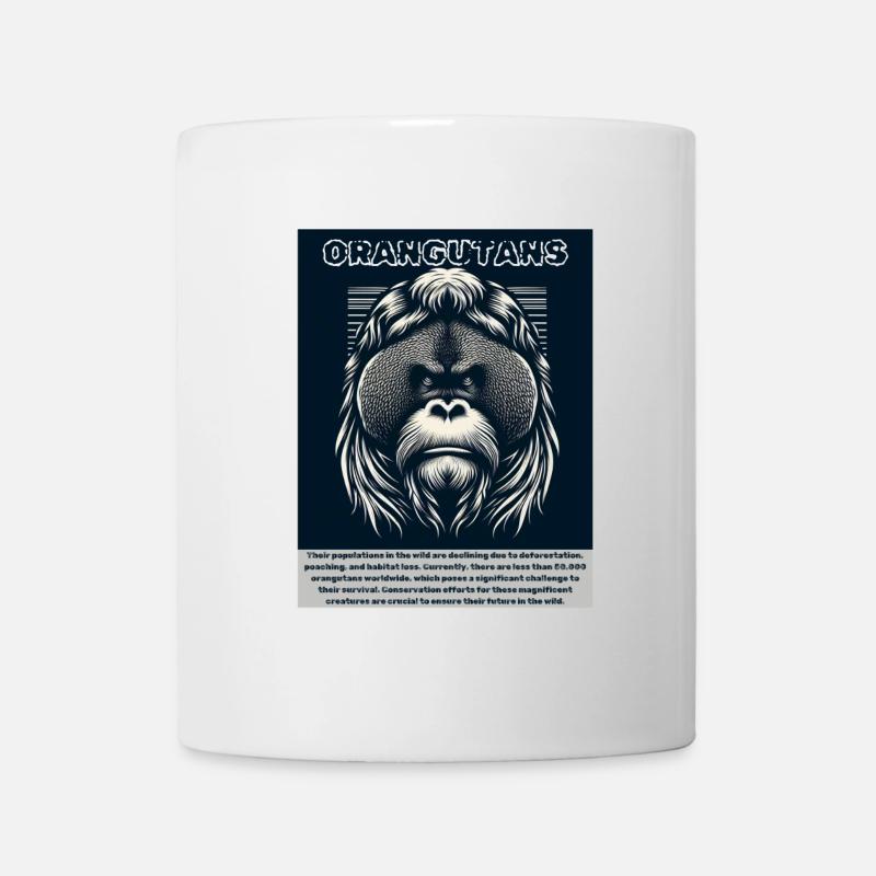 Orangutans - Mug - white
