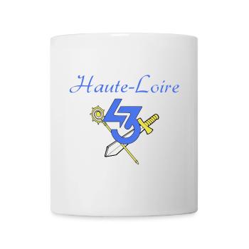 Haute-Loire - Mug blanc - blanc - Devant