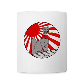 Zorro Kitsune Hardcore - Vêtements Rave Techno Jap - Mug blanc - blanc - Devant