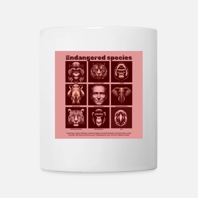 Espèce en danger - Mug blanc - blanc