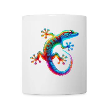 Gecko - Tasse - Weiß - Vorne