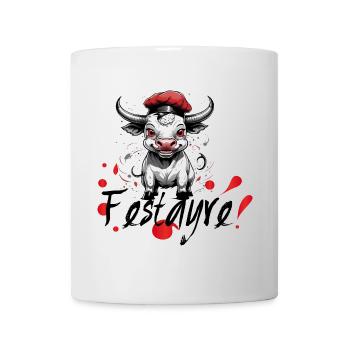 Festayre ! Féria de Béziers, Dax, Nîmes, Bayonne - Mug blanc - blanc - Devant
