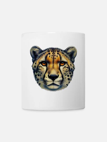 Gepard - Tasse - Weiß