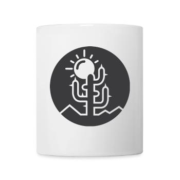 cactus, love, desert, nature, sun, cactus, cacti - Mug - white - Front