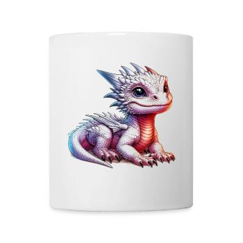 Baby-Drache - Tasse - Weiß - Vorne