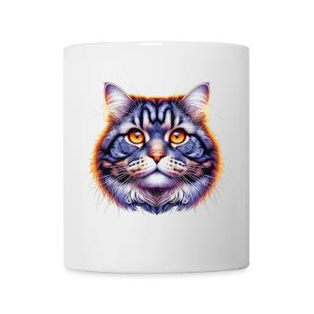 Katze - Tasse - Weiß - Vorne