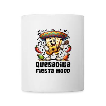Quesadillas Fiesta Mood Mexico - Mug blanc - blanc - Devant