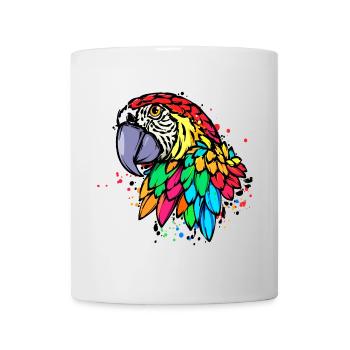 Bird, Parrot, Zoo, Animal, Animal Lover, Pet - Mug - white - Front