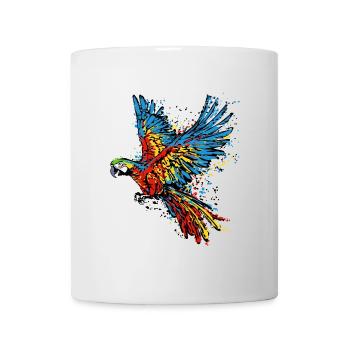 Parrot, Animal, Bird, Pet, Tropical, Africa, Zoo - Mug - white - Front