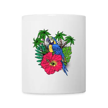 Bird Lover, Parrot, Animal Lover, Pet, Zoo - Mug - white - Front