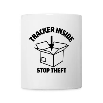 Security, Parcel Lock, Inside Tracker - Mug - white - Front