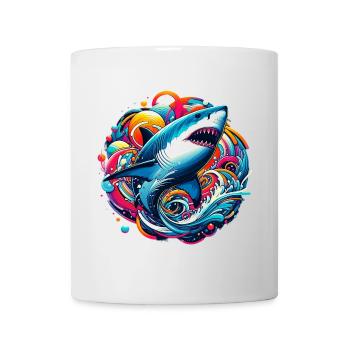Hai - Tasse - Weiß - Vorne