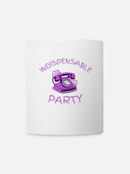 blah blah blah party indispensable - Mug blanc - blanc