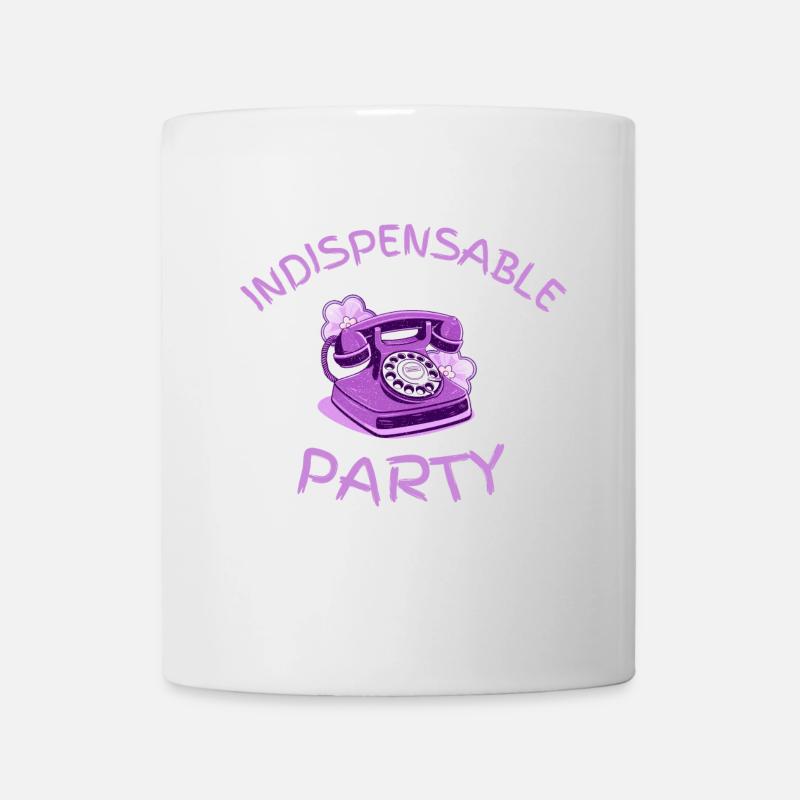 blah blah blah party indispensable - Mug blanc - blanc