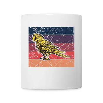 Pet, Tropical, Jungle, Bird, Animal, Parrot, Zoo - Mug - white - Front