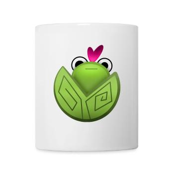 Crôa d'amour! - Tasse - Weiß - Vorne