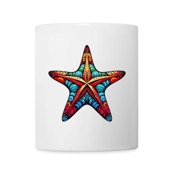 Étoile de mer - Mug blanc - blanc - Devant