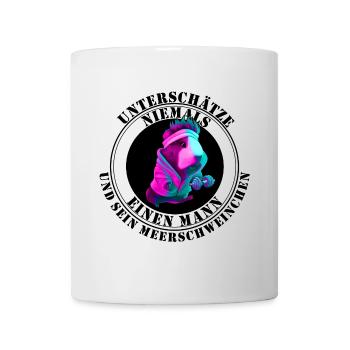 Guinea Pig Graphic Meerschweinchen - Tasse - Weiß - Vorne