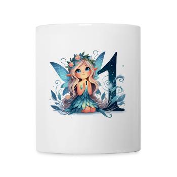 11 Jahre Fee Elfe Geburtstag Geschenk - Tasse - Weiß - Vorne