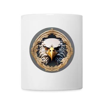 Eagle, King of the Mountains - Mug - white - Front
