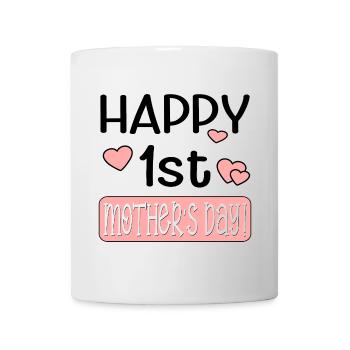 ALLES GUTE ZUM ERSTEN MUTTERTAG - Tasse - Weiß - Vorne