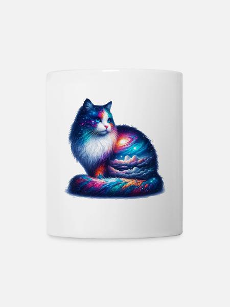 Katze - Tasse - Weiß