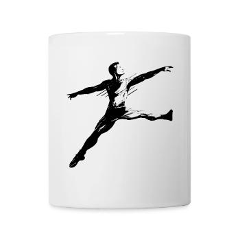 Ballett Junge Zeichnung - Tasse - Weiß - Vorne