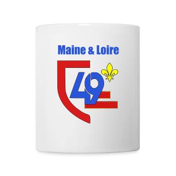 Maine et loire - Mug blanc - blanc - Devant