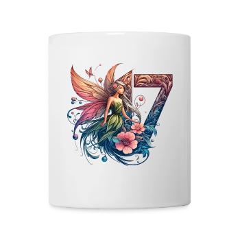 17 Jahre Fee Elfe süß Geburtstag Geschenk - Tasse - Weiß - Vorne